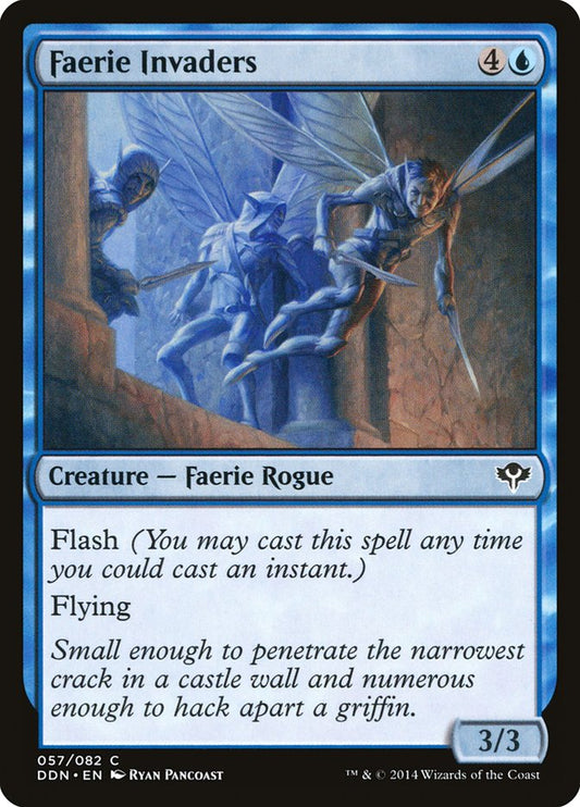 MTG Card Title: Faerie Invaders DDN/57