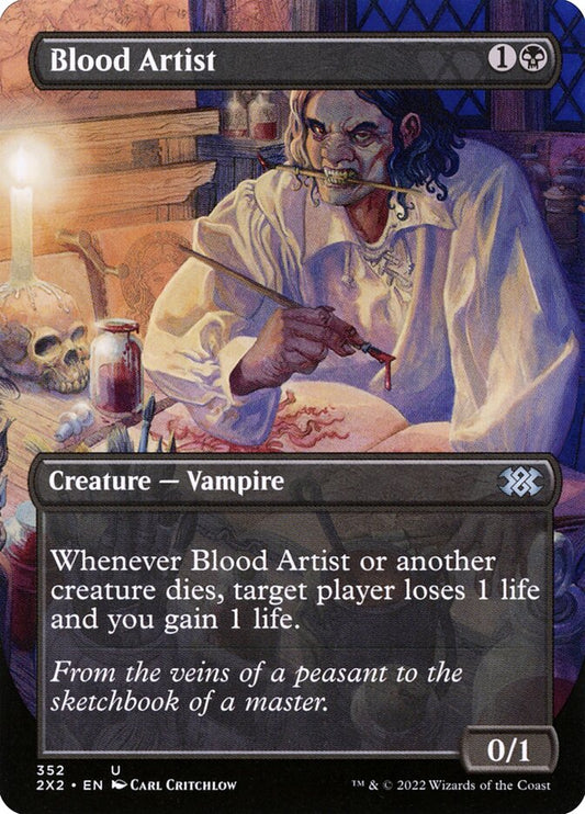 MTG Card Title: Blood Artist 2X2/352