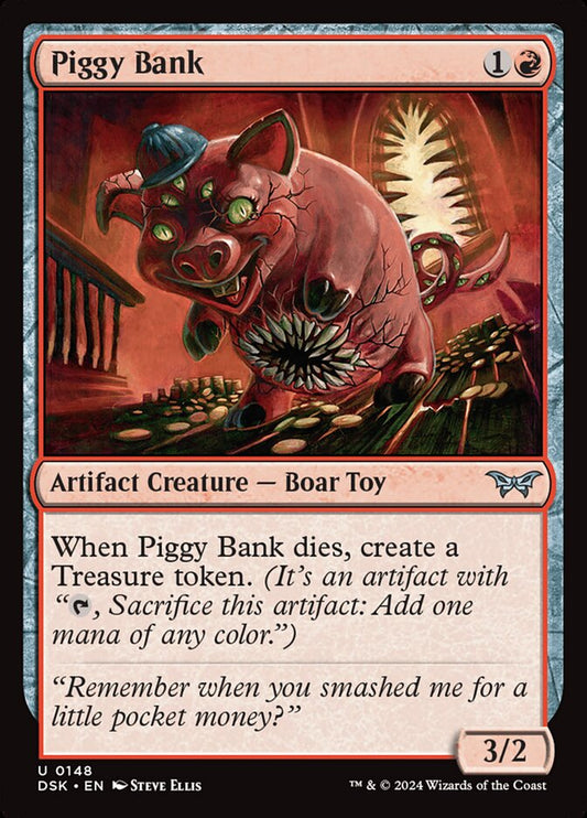MTG Card Title: Piggy Bank DSK/148