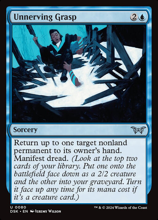 MTG Card Title: Unnerving Grasp DSK/80