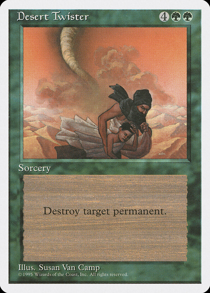 MTG Card Title: Desert Twister 4ED/240