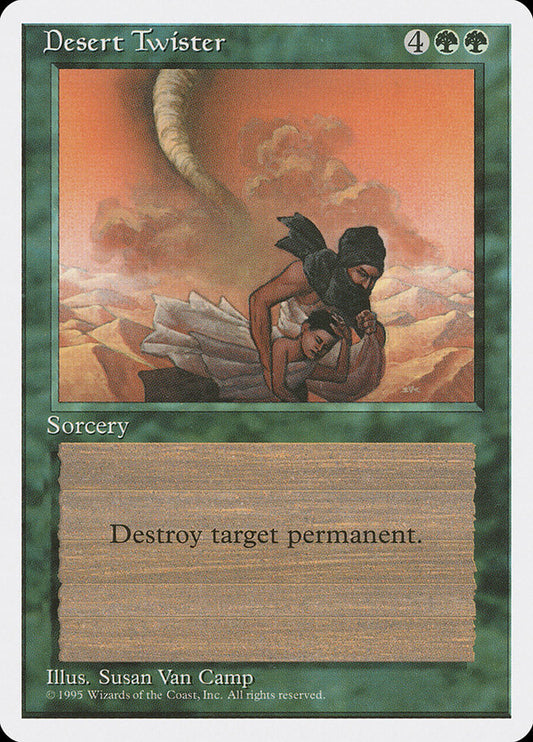 MTG Card Title: Desert Twister 4ED/240