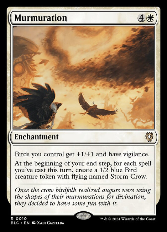 MTG Card Title: Murmuration BLC/10