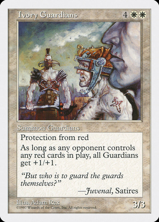 MTG Card Title: Ivory Guardians 5ED/40