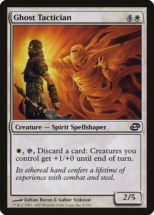 MTG Card Title: Ghost Tactician PLC/6