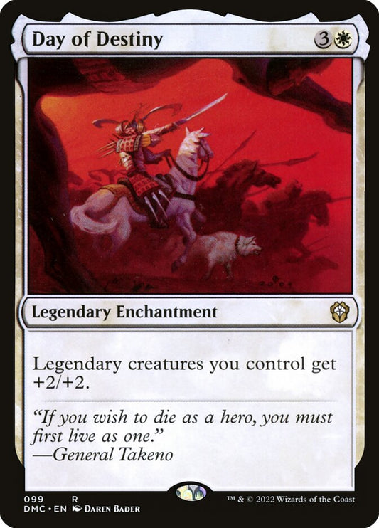 MTG Card Title: Day of Destiny DMC/99