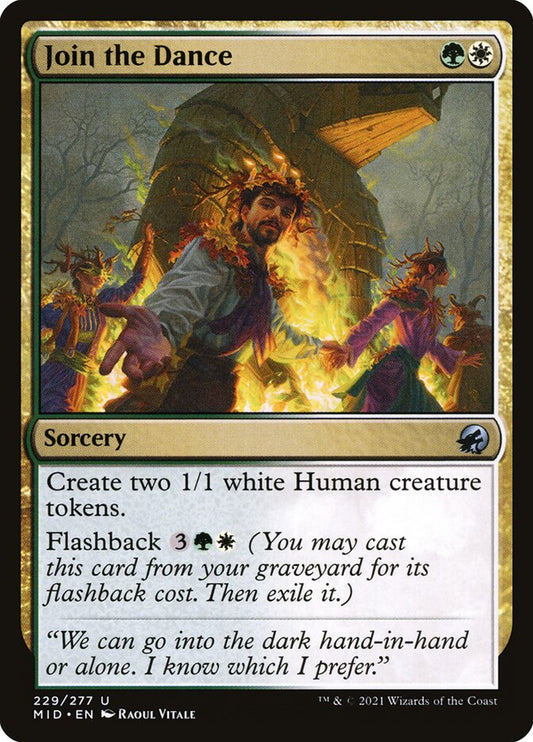 MTG Card Title: Join the Dance MID/229