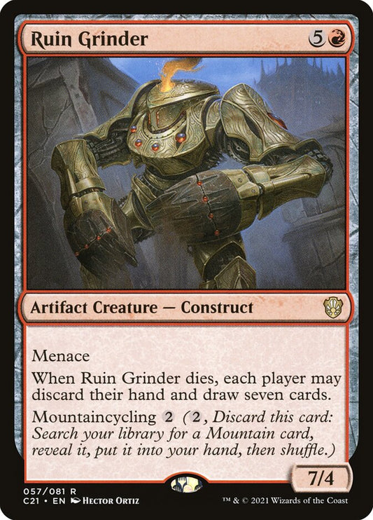 MTG Card Title: Ruin Grinder C21/57
