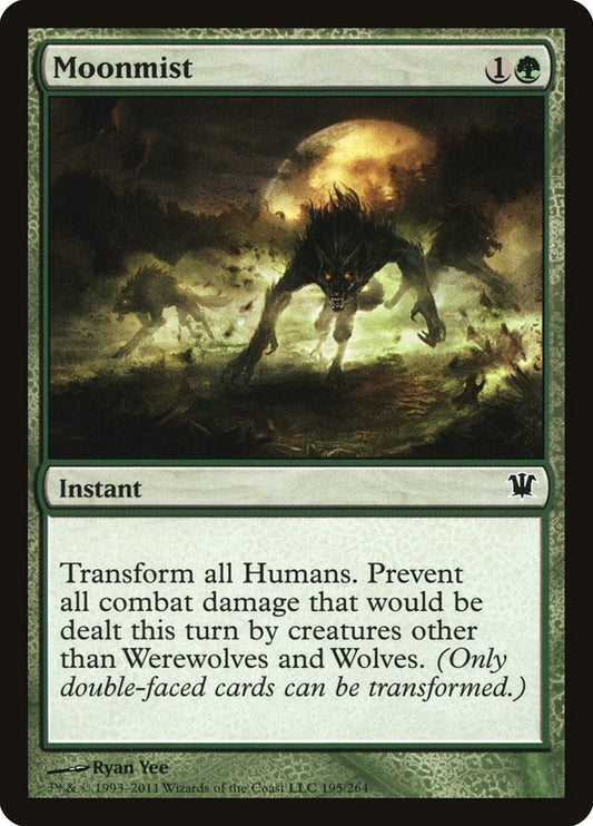 MTG Card Title: Moonmist ISD/195