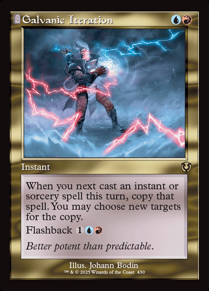 MTG Card Title: Galvanic Iteration INR/430