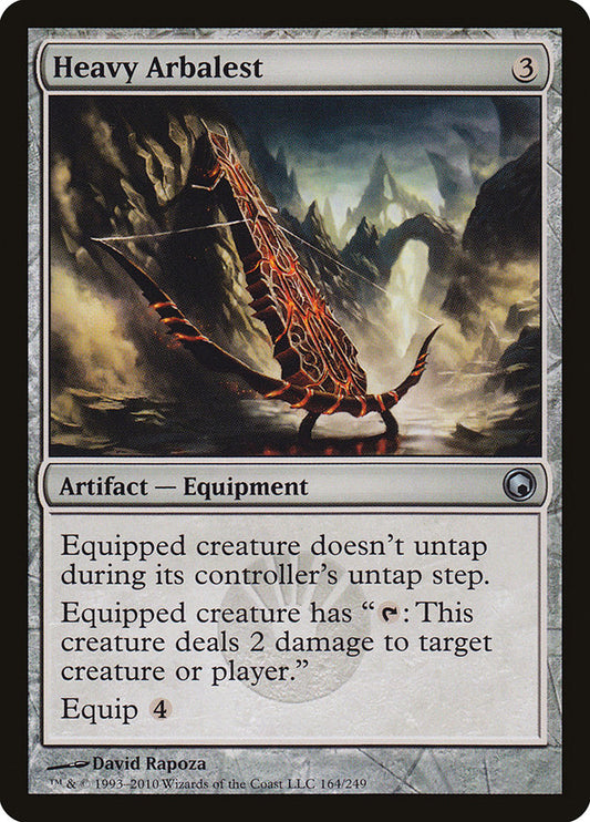 MTG Card Title: Heavy Arbalest SOM/164
