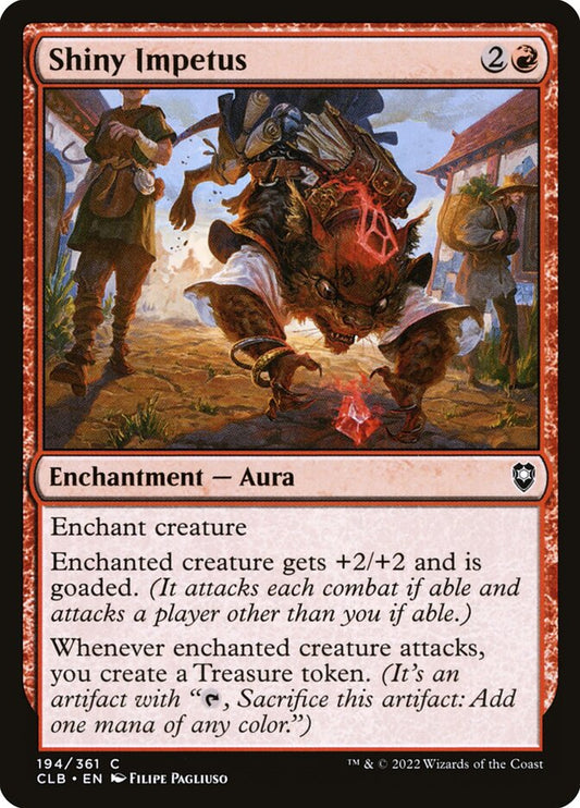 MTG Card Title: Shiny Impetus CLB/194