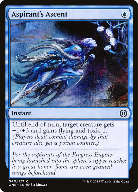 MTG Card Title: Aspirant's Ascent ONE/40