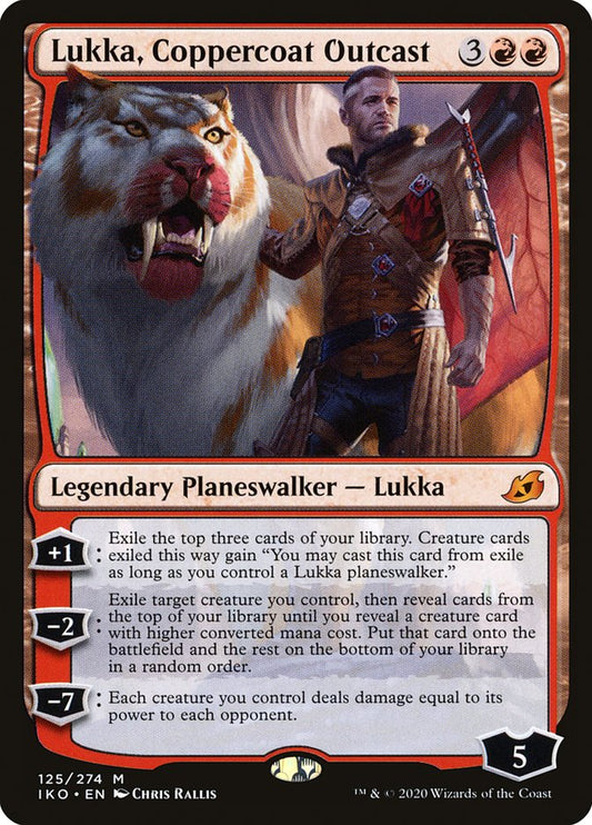 MTG Card Title: Lukka, Coppercoat Outcast IKO/125