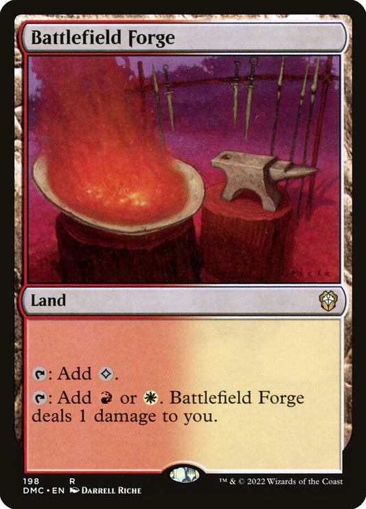 MTG Card Title: Battlefield Forge DMC/198