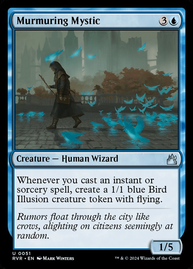 MTG Card Title: Murmuring Mystic RVR/51