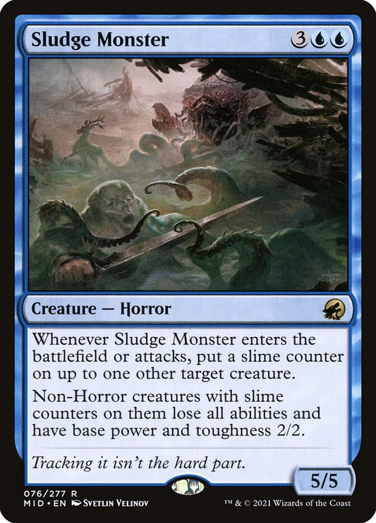 MTG Card Title: Sludge Monster MID/76