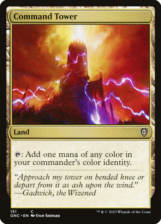 MTG Card Title: Command Tower ONC/151