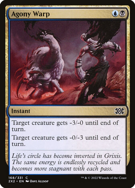 MTG Card Title: Agony Warp 2X2/168