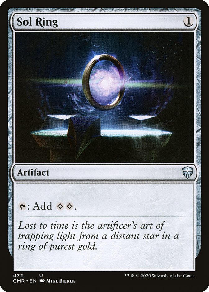MTG Card Title: Sol Ring CMR/472