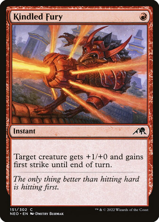 MTG Card Title: Kindled Fury NEO/151