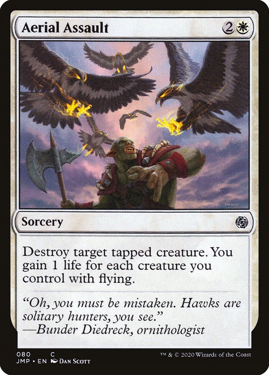 MTG Card Title: Aerial Assault JMP/80