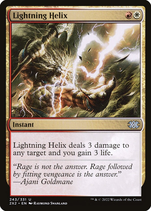 MTG Card Title: Lightning Helix 2X2/243