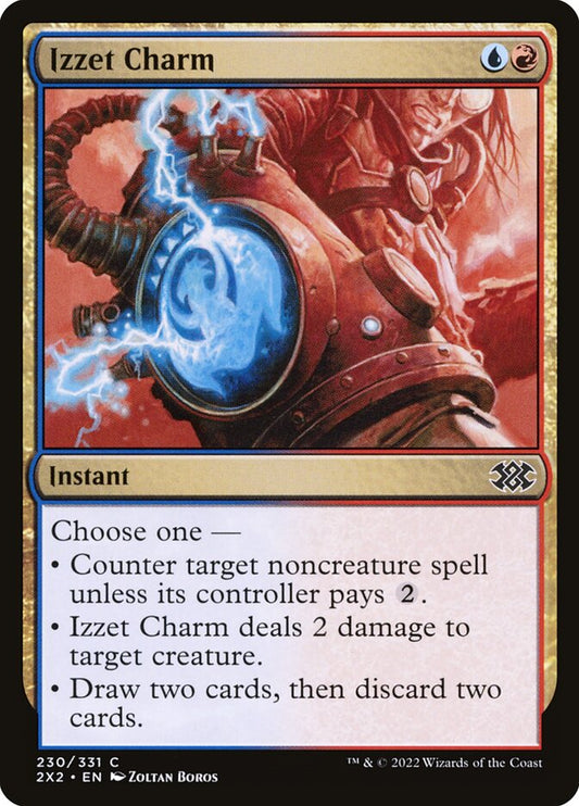 MTG Card Title: Izzet Charm 2X2/230