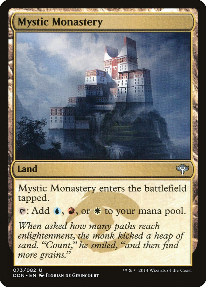MTG Card Title: Mystic Monastery DDN/73