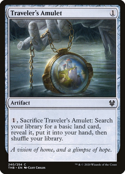MTG Card Title: Traveler's Amulet THB/240