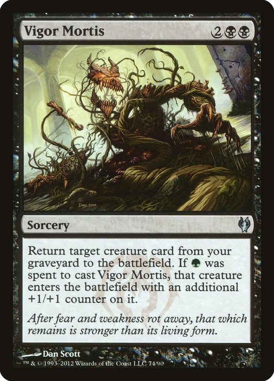 MTG Card Title: Vigor Mortis DDJ/74