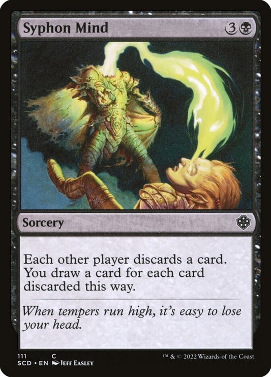 MTG Card Title: Syphon Mind SCD/111