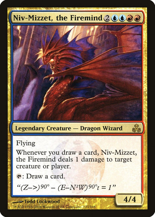 MTG Card Title: Niv-Mizzet, the Firemind GPT/123
