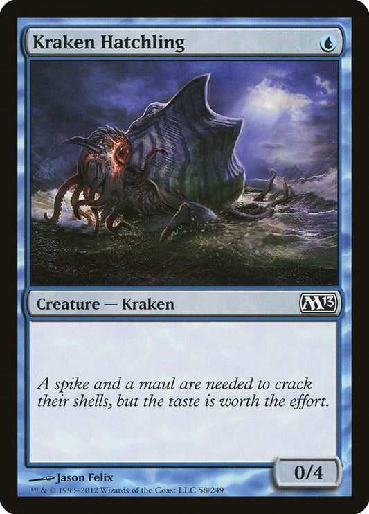 MTG Card Title: Kraken Hatchling M13/58