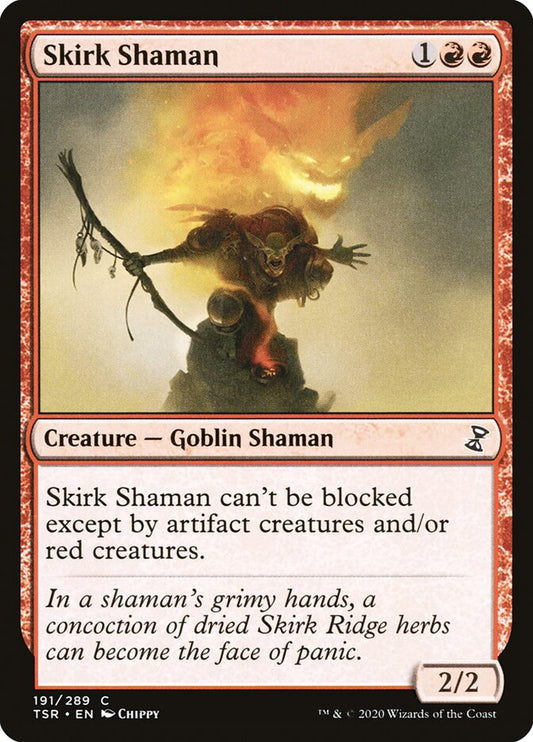 MTG Card Title: Skirk Shaman TSR/191