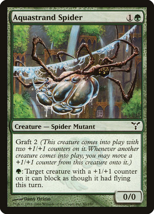 MTG Card Title: Aquastrand Spider DIS/80