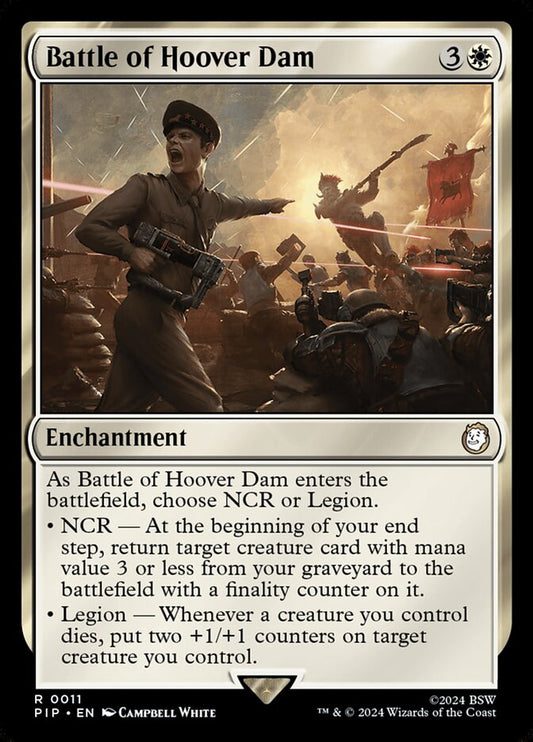 MTG Card Title: Battle of Hoover Dam PIP/11