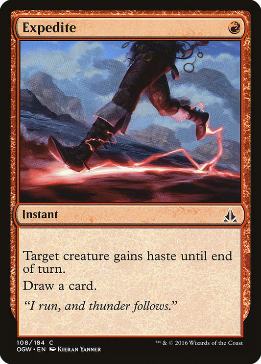 MTG Card Title: Expedite OGW/108