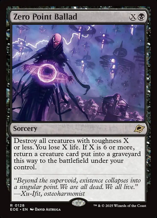MTG Card Title: Zero Point Ballad EOE/128