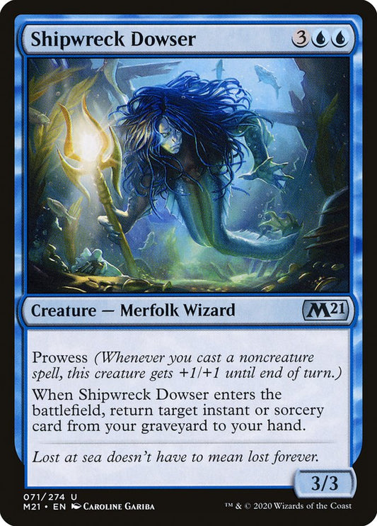 MTG Card Title: Shipwreck Dowser M21/71