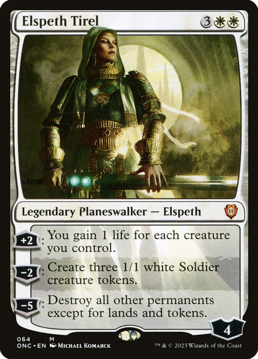 MTG Card Title: Elspeth Tirel ONC/64