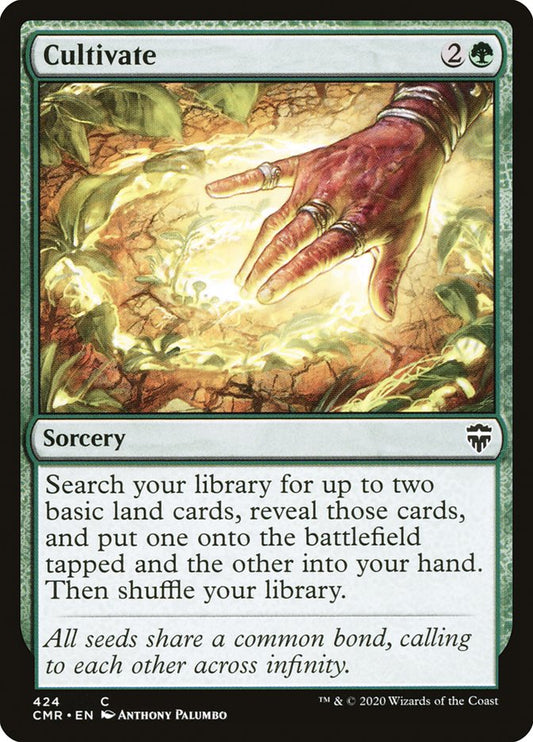 MTG Card Title: Cultivate CMR/424