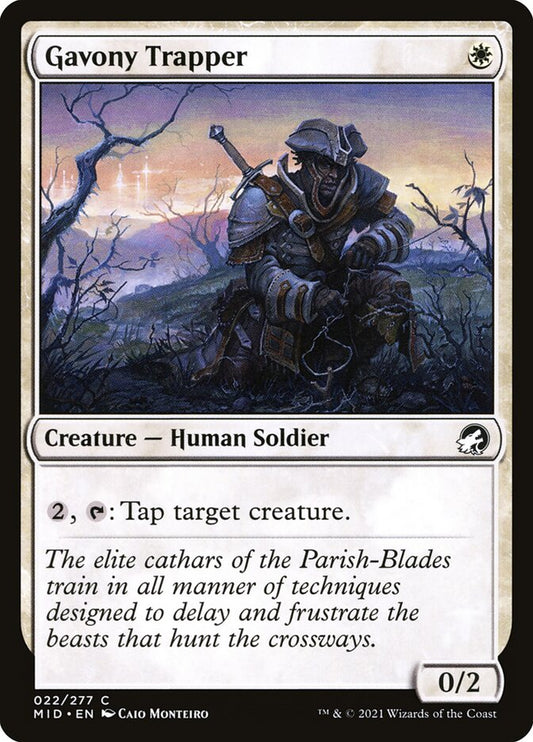 MTG Card Title: Gavony Trapper MID/22