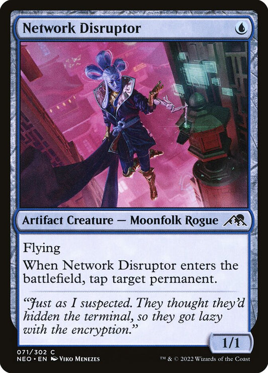 MTG Card Title: Network Disruptor NEO/71