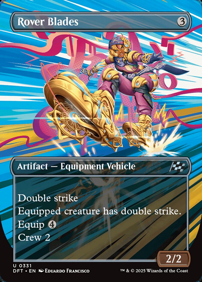 MTG Card Title: Rover Blades DFT/331