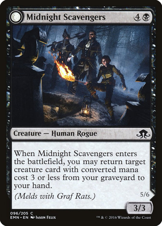 MTG Card Title: Midnight Scavengers EMN/96a