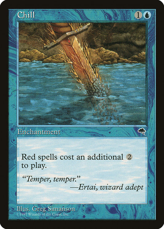 MTG Card Title: Chill TMP/56