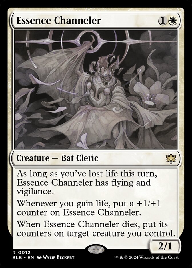 MTG Card Title: Essence Channeler BLB/12