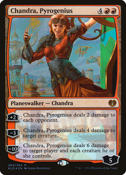 MTG Card Title: Chandra, Pyrogenius KLD/265