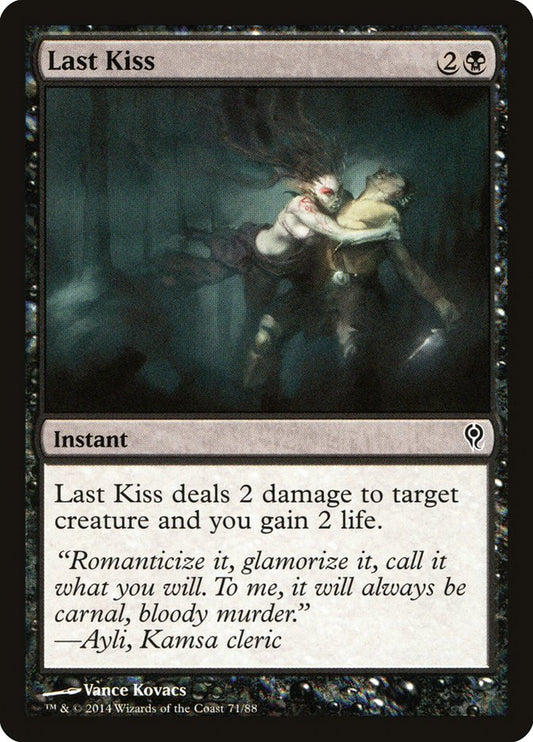 MTG Card Title: Last Kiss DDM/71